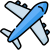 Domestic flight icon